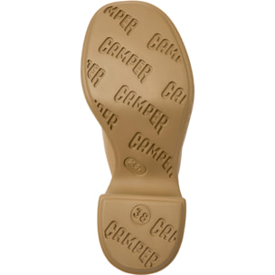 Sandalias - CAMPER Thelma - Marron - Cuero liso