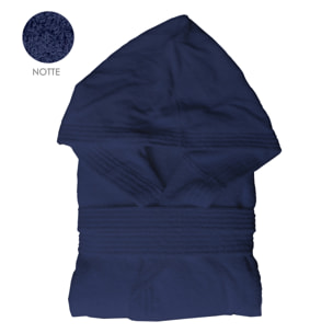 Accappatoio unisex con cappuccio e tasche