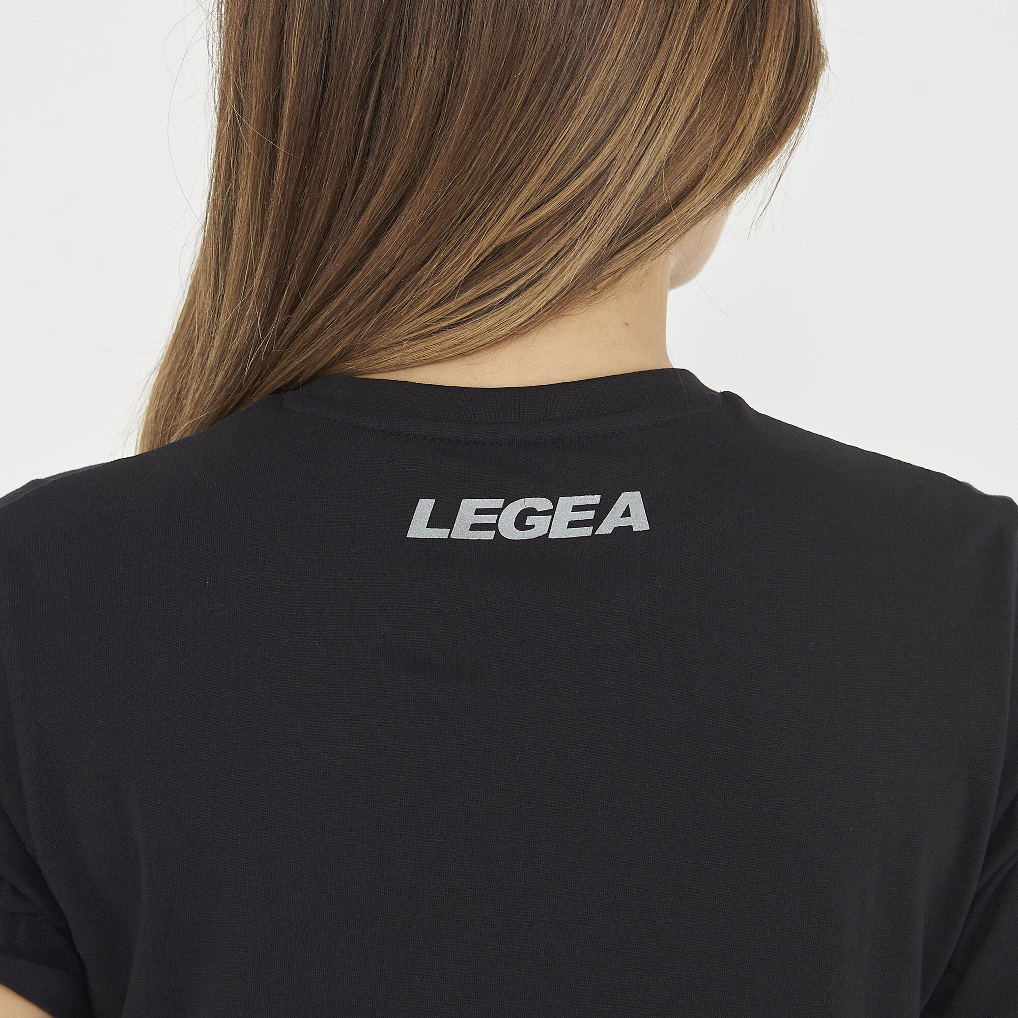 T-shirt in cotone da ginnastica GAMINEDE nera