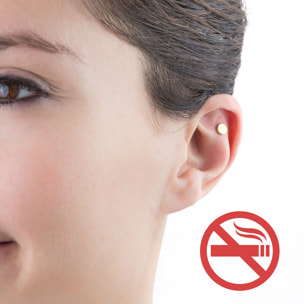 Magnete per Agopuntura Anti-fumo InnovaGoods