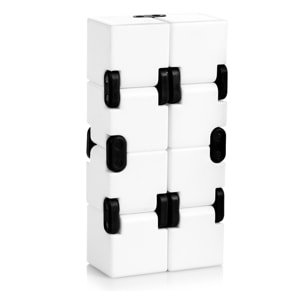 DAM Infinity Cubo Antistress 4x4x4 Cm. Colore bianco