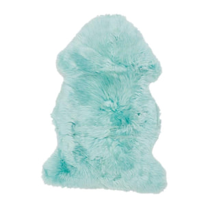 Tapis peau de mouton longs poils shaggy en laine