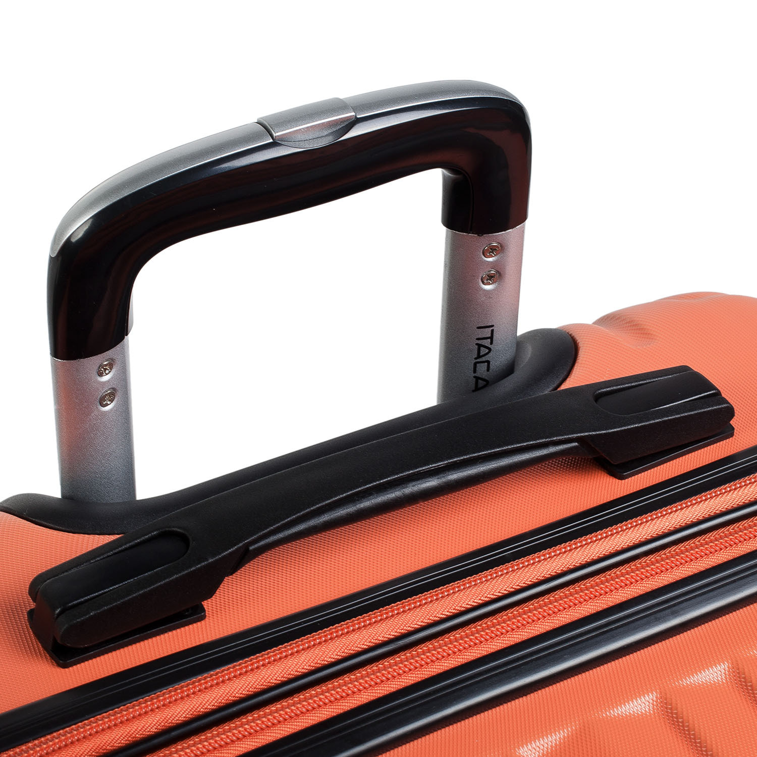 Juego De Maletas Rígidas Abs Itaca Sevron Mandarina