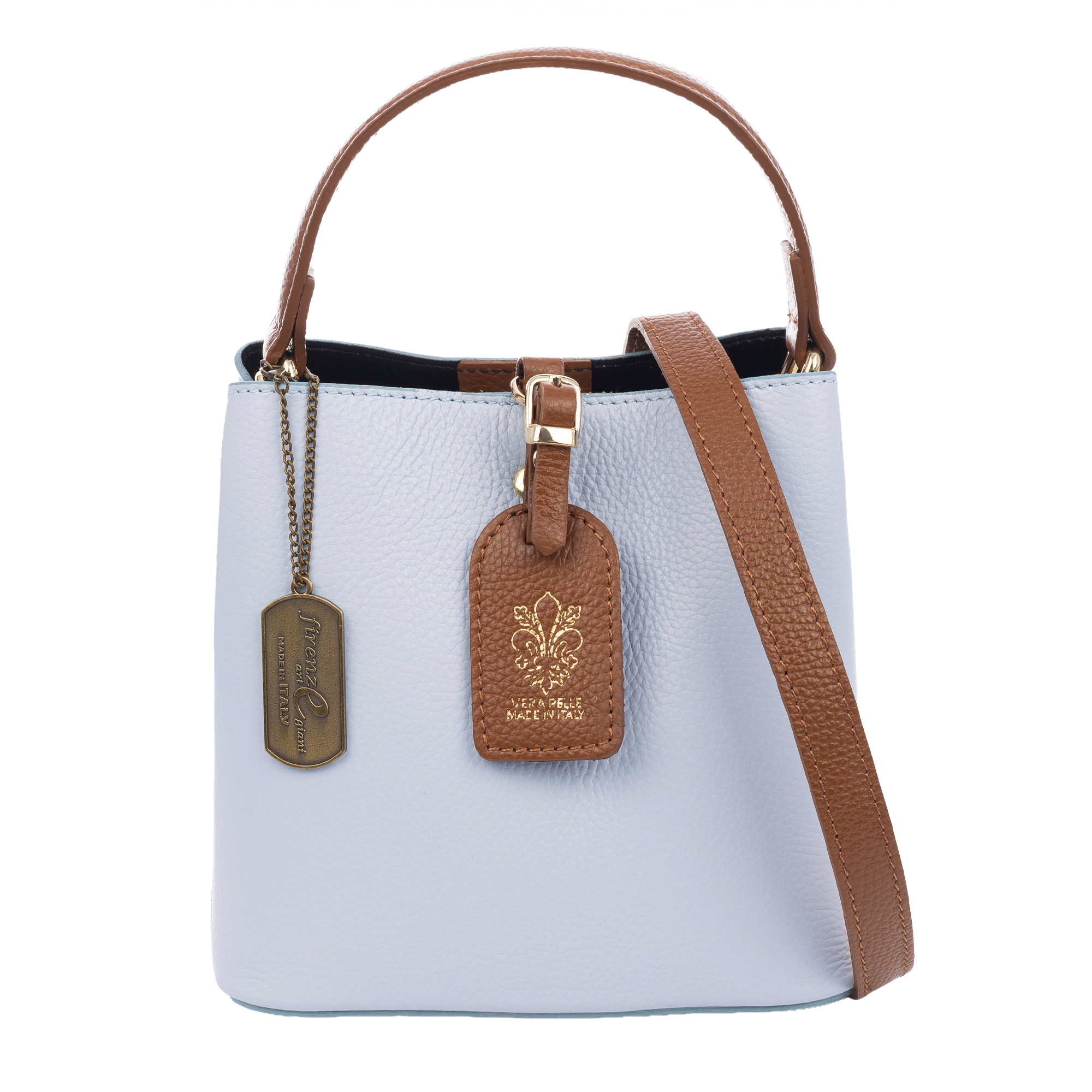 Bernate Bolso de mano Mujer. Piel auténtica Dollaro.