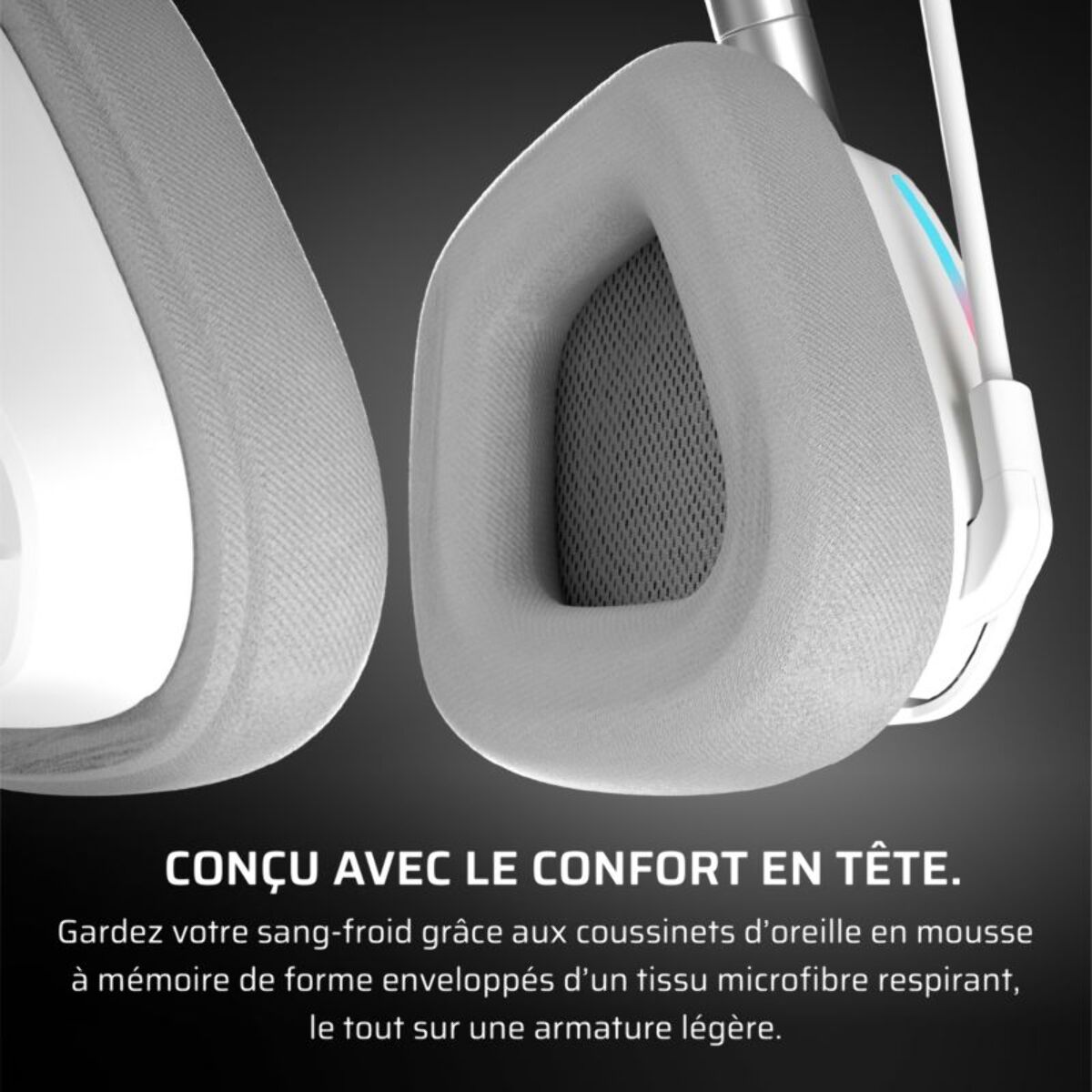Casque gamer CORSAIR VOID ELITE V2 SANS FIL PS5/PC