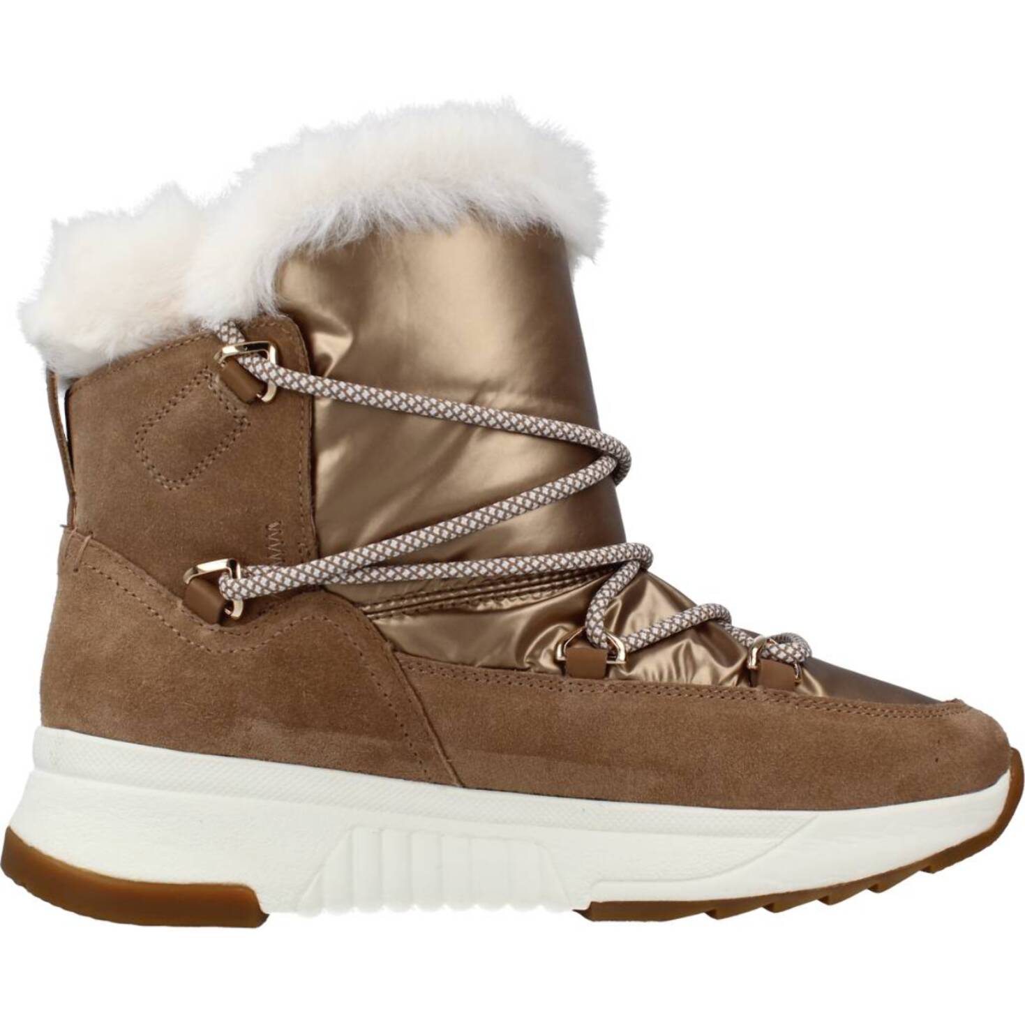 Botines Mujer de la marca GEOX  modelo D FALENA B ABX MARRON CLARO