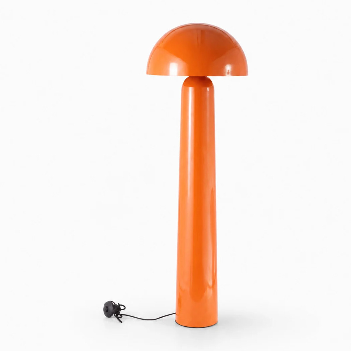 Lampadaire en métal orange - Clara