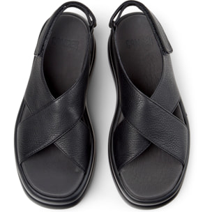 Sandalias - CAMPER Pelotas Flota Up - Negro - Cuero liso