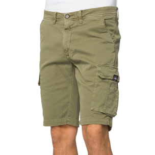 Bermuda Hot Buttered Contiki Verde militare