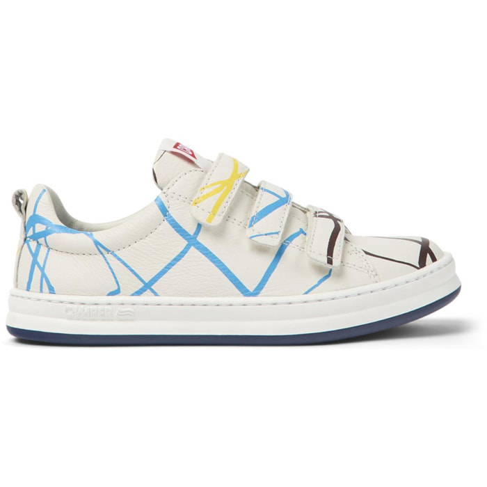 CAMPER Runner Four Twins - Sneaker Bianco Bambino Unisex