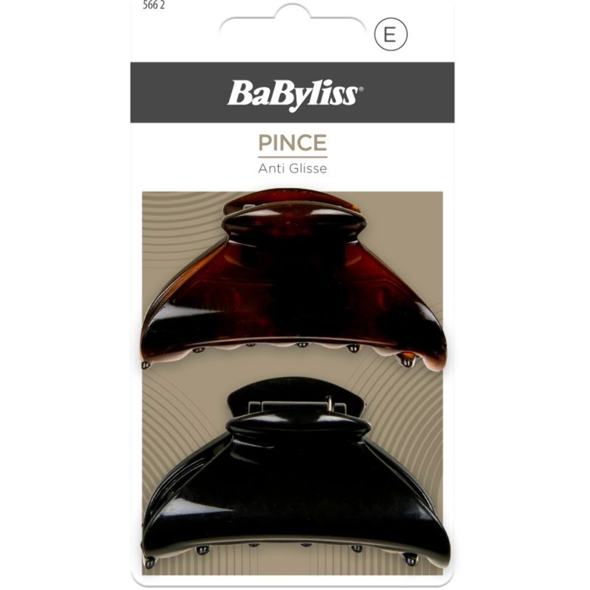 Pince cheveux BABYLISS ANTIGLISSE