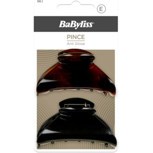 Pince cheveux BABYLISS ANTIGLISSE