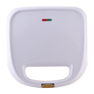 Sandwichera de 800W con revestimiento antiadherente 22x22x8,5cm