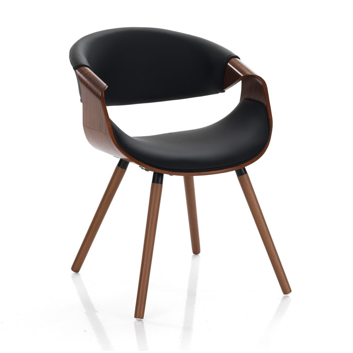 Oresteluchetta Sedia MICHIGAN 2 DARK WOOD