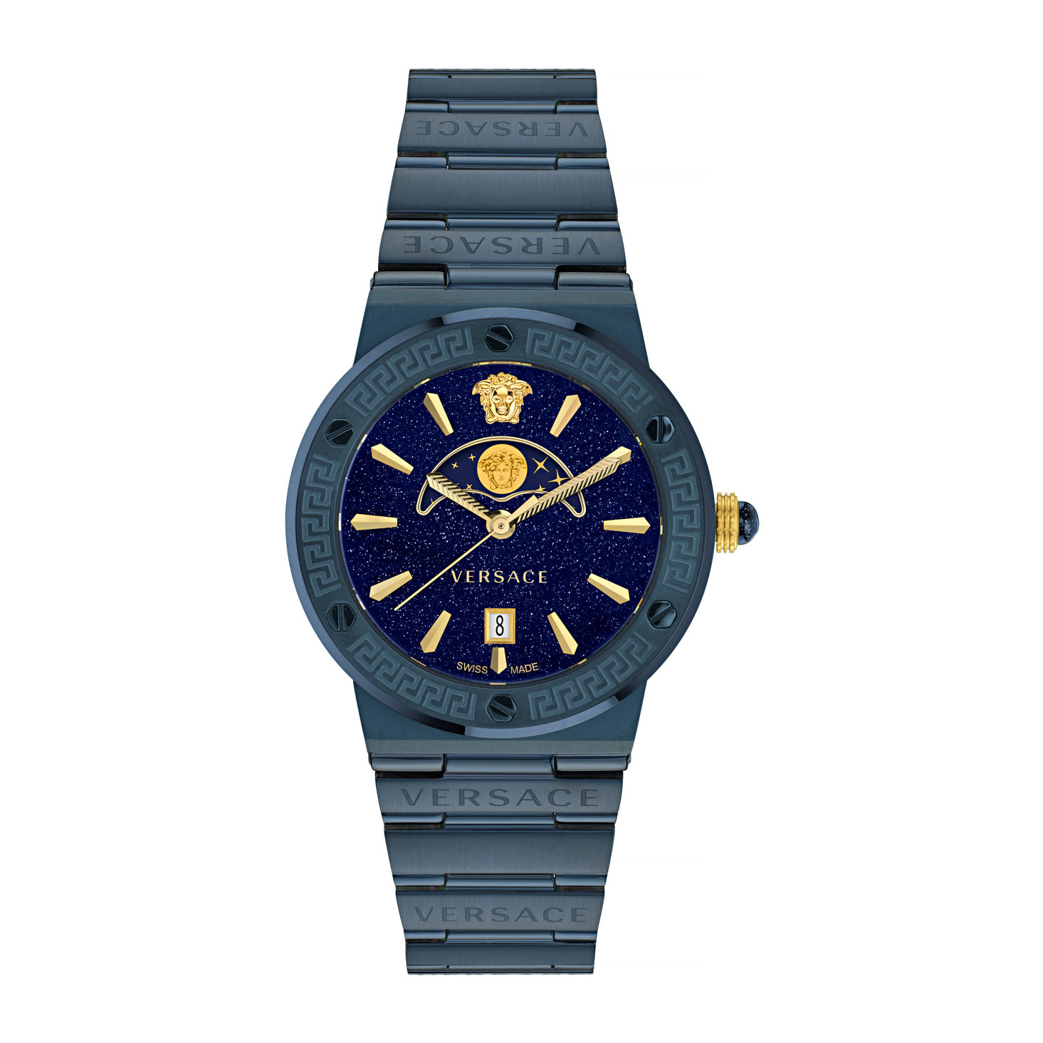 Reloj Versace VE7G00423 Hombre Analogico Cuarzo con Correa de Acero inoxidable