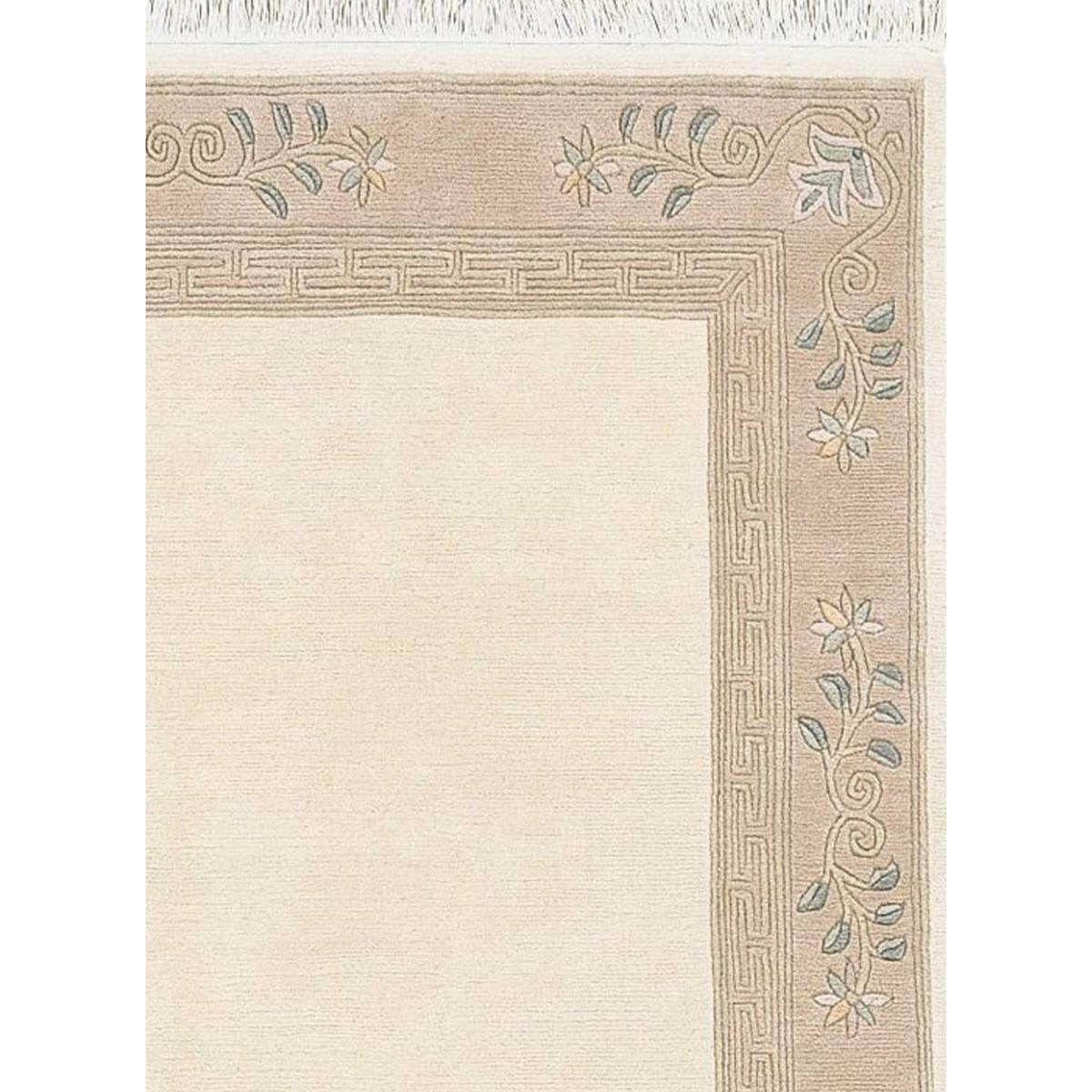 Tapis salon et chambre fait main en laine motif simple SUCA