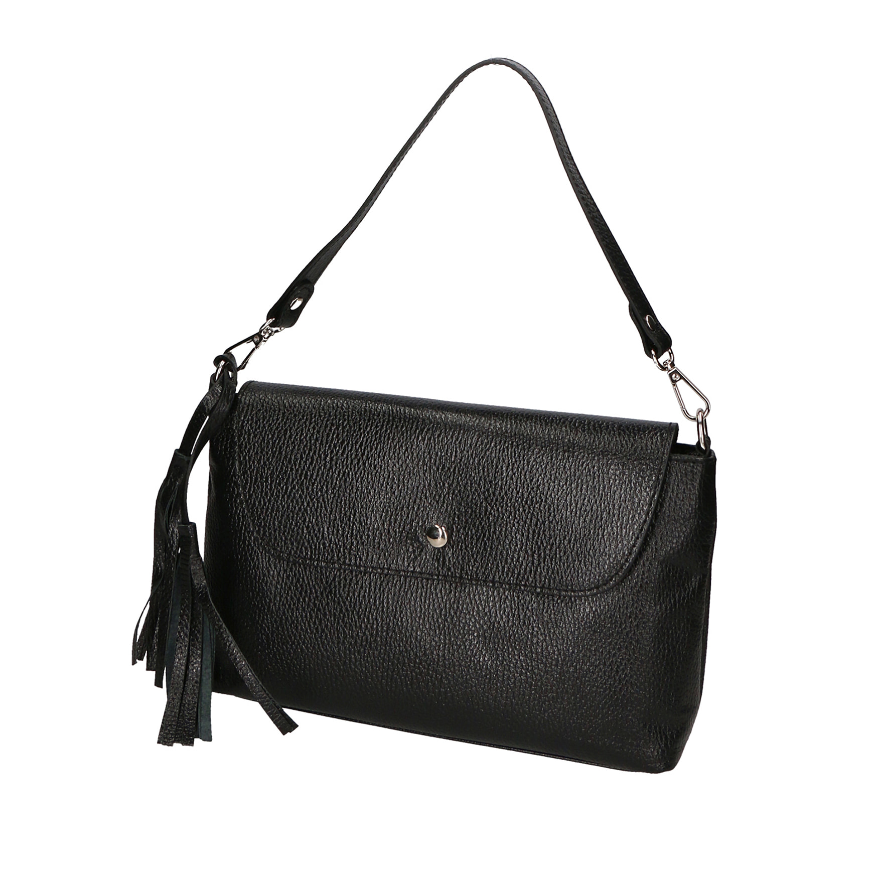 Borsa a spalla  da donna In Vera pelle Made in Italy 28x10x6 cm