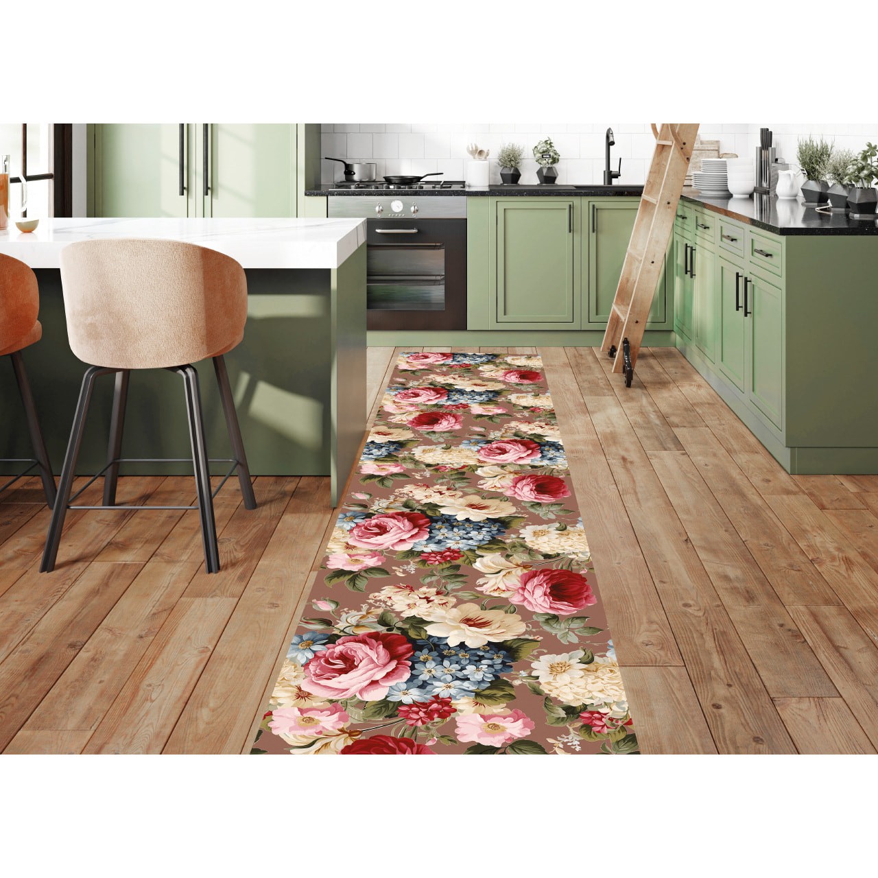 Tappeto Passatoia Cucina Con Retro Antiscivolo Antisfilo Linea Futura Chelsea