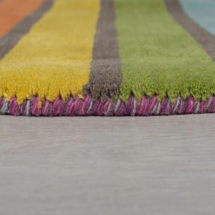 Tapis en laine rond CANDY