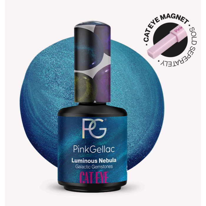 Vernis semi-permanent - Cat Eye Luminous Nebula - 15 ml