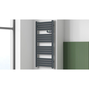 sèche-serviette anthracite lames plates 700w
