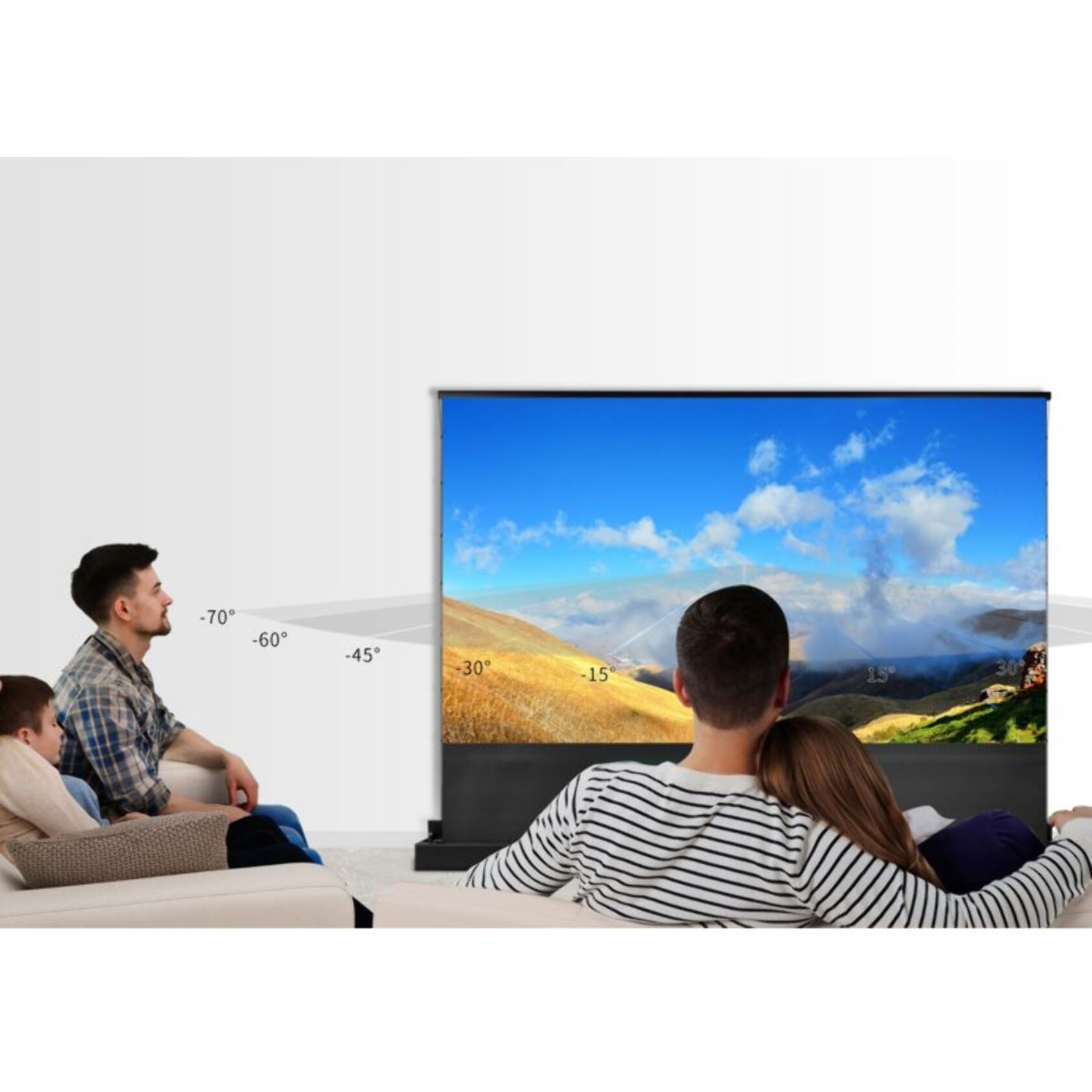 Ecran de projection LUMENE EDEN EXTRA BRIGHT 200C UST ALR