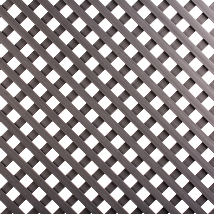 Celosía Fija Pvc Marrón 18 Mm