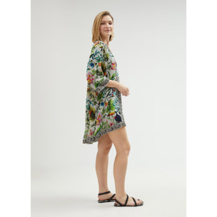 Kurta con stampa giungla