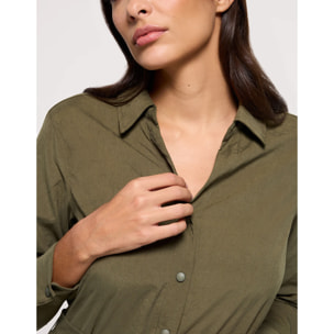 Vestido Midi Caqui - Veronico