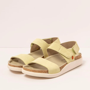 Sandalias 1386S SILK SUEDE LIMA/ BIARRITZ color Lima