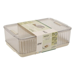 Organiseur réfrigérateur Streaks transparent