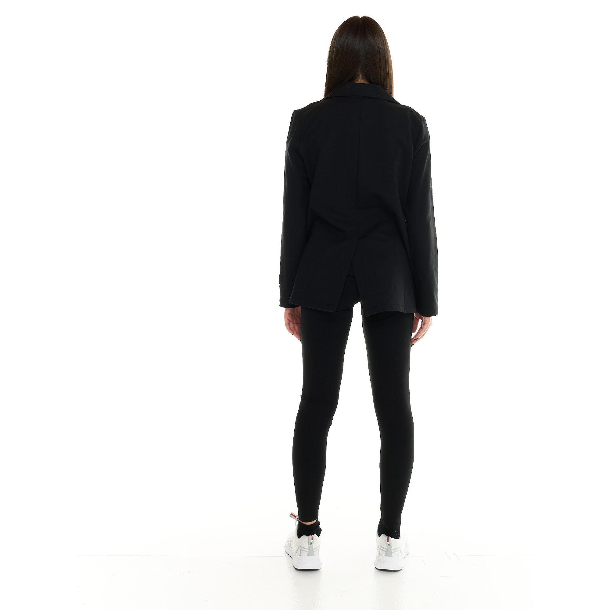 Blazer deportivo negro para mujer de Leone