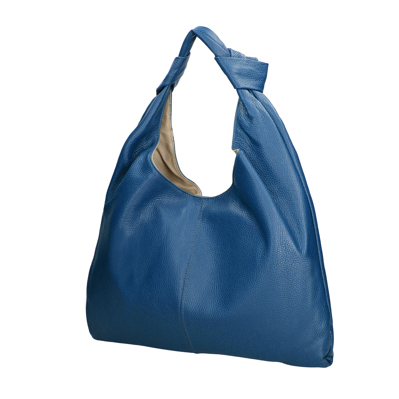 Borsa a spalla da donna Made in Italy - Modello Iduna Lux - 100% pelle - 41.0 x 28.0 x 3.0 cm