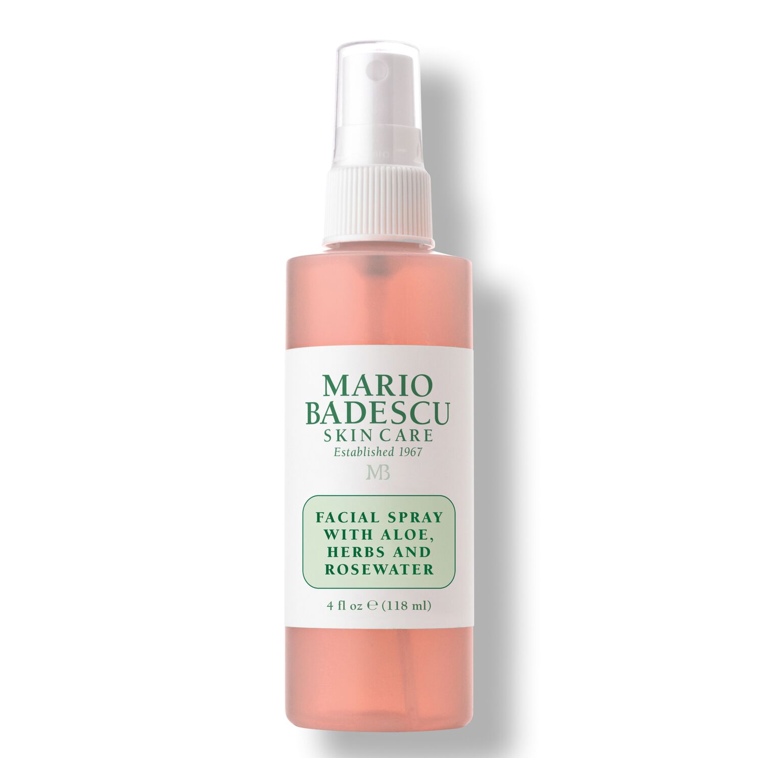 Facial Spray with Aloe, Herbs & Rosewater - Spray visage à l'aloe vera, plantes aromatiques et eau de rose 118 ml