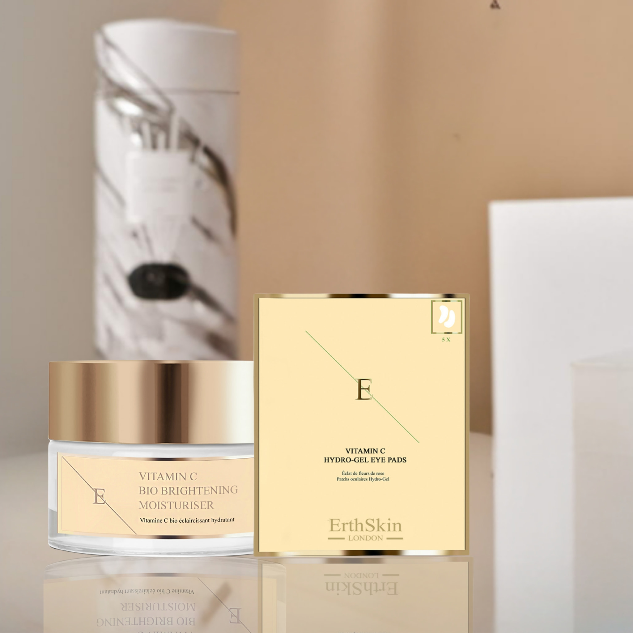 Set de vitamina C para ojos brillantes