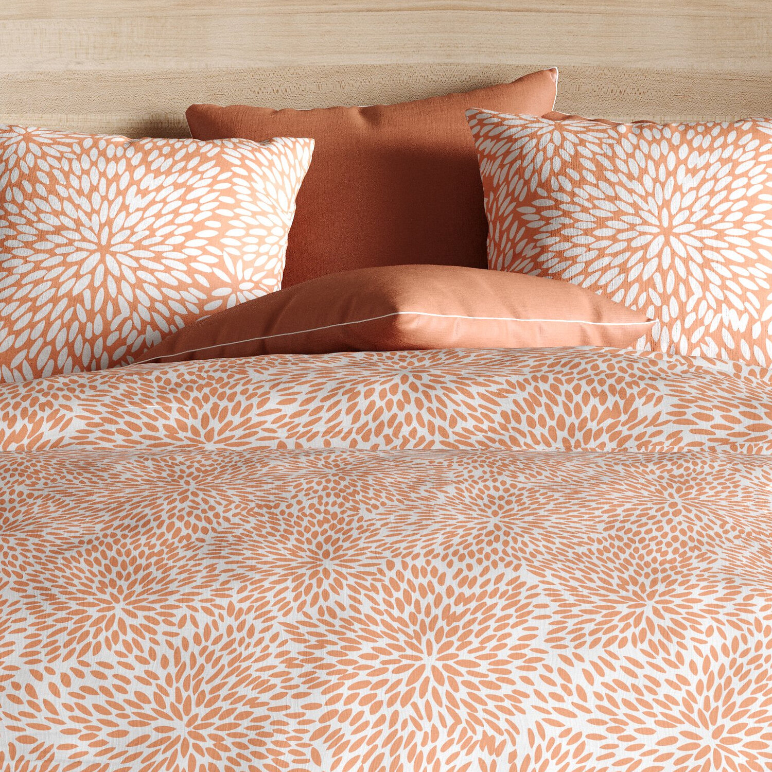 Parure de couette 2pcs 100% microfibre 60gsm lantana
