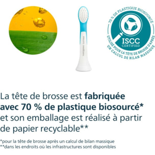 Brossette dentaire PHILIPS Sonicare x2 tetes de brosse HX6032/90