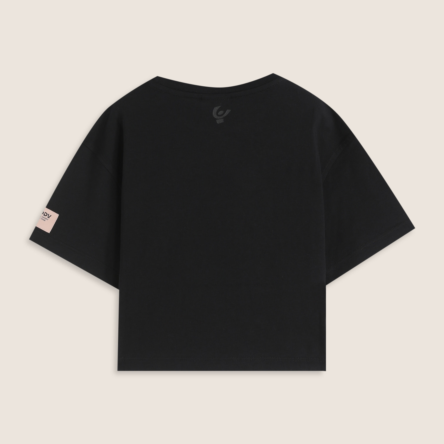 T-shirt Bambina Cropped con Logo FREDDY Degradé