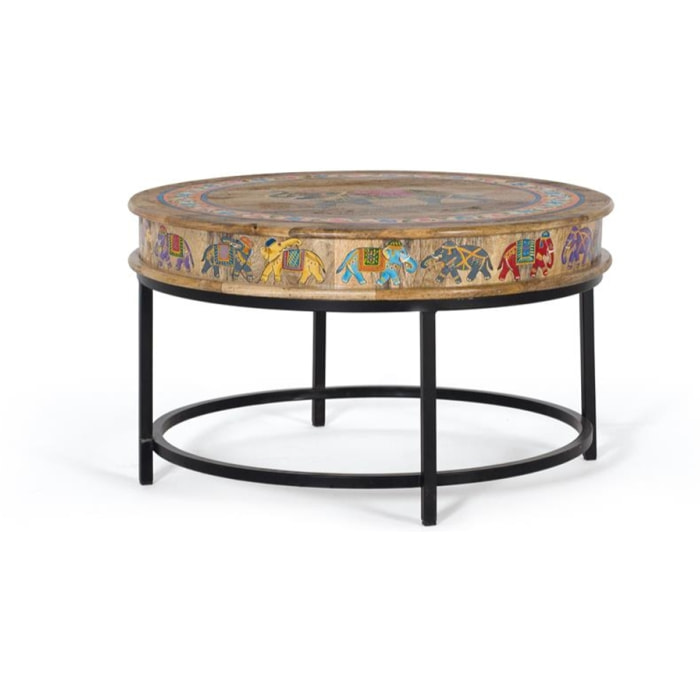 Table basse 47x80cm diam.
