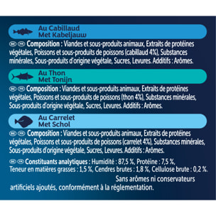 Felix Soup Sélection Poissons 6x48g - Lot de 8