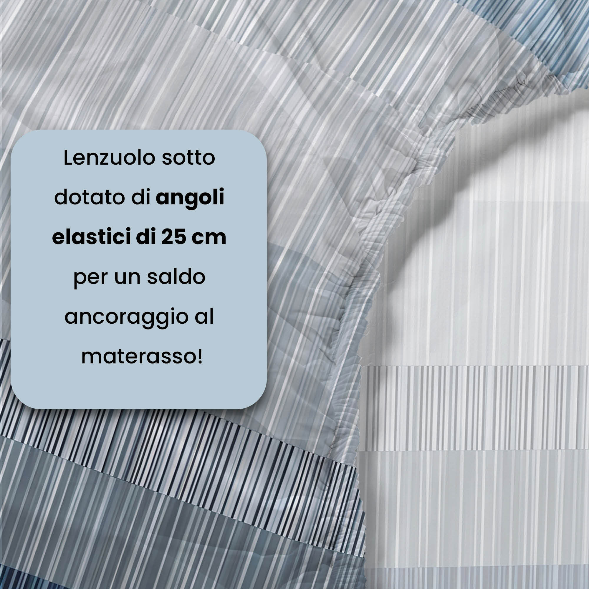 COMPLETO LETTO INFINITY - 100% Microfibra