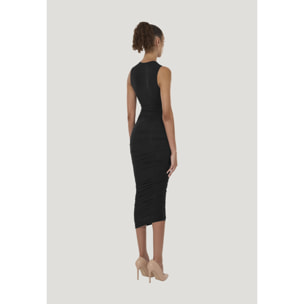 Vestito Sheer Drape Dress