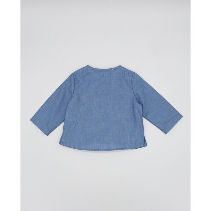 CAMISA DENIM BOLSILLOS