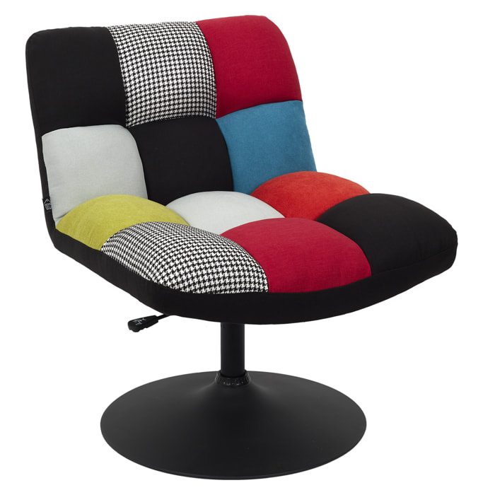 Fauteuil Pivotant Anton Patchwork