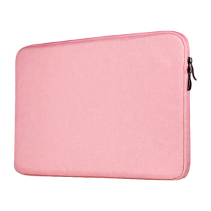 DAM Funda de neopreno universal para tablet de 12 pulgadas. Acabado terciopelo con tratamiento deperlante hidrófugo. Cierre de cremallera. 23x2,5x32 Cm. Color: Rosa
