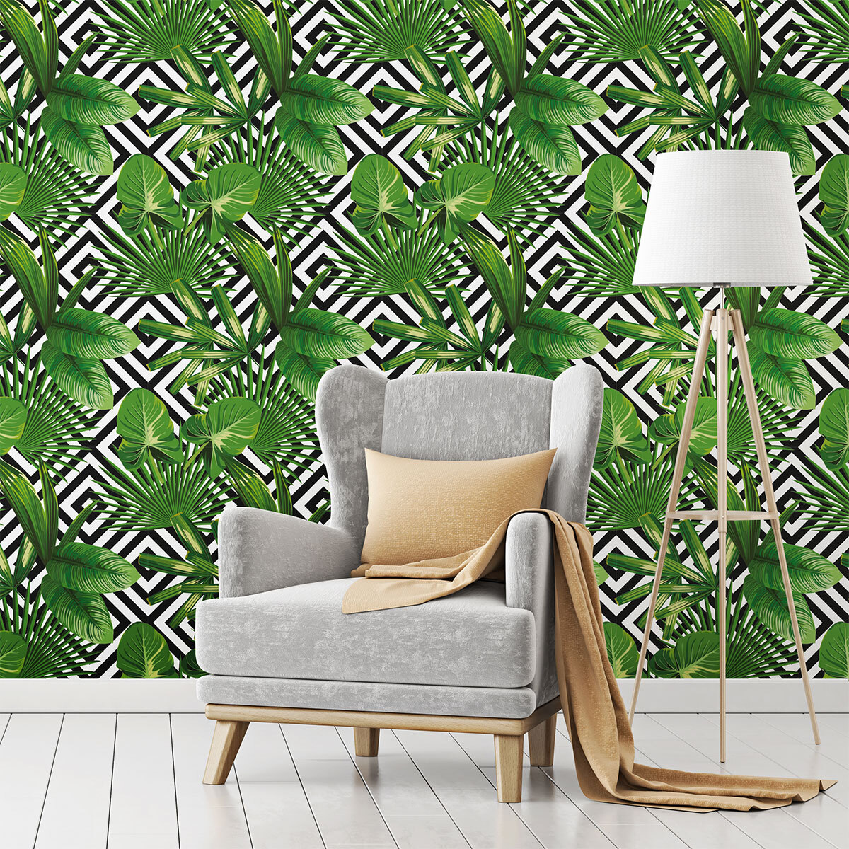 Sticker effet papier peint - QUITO