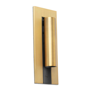 GABO USB C Aplique lector bronce