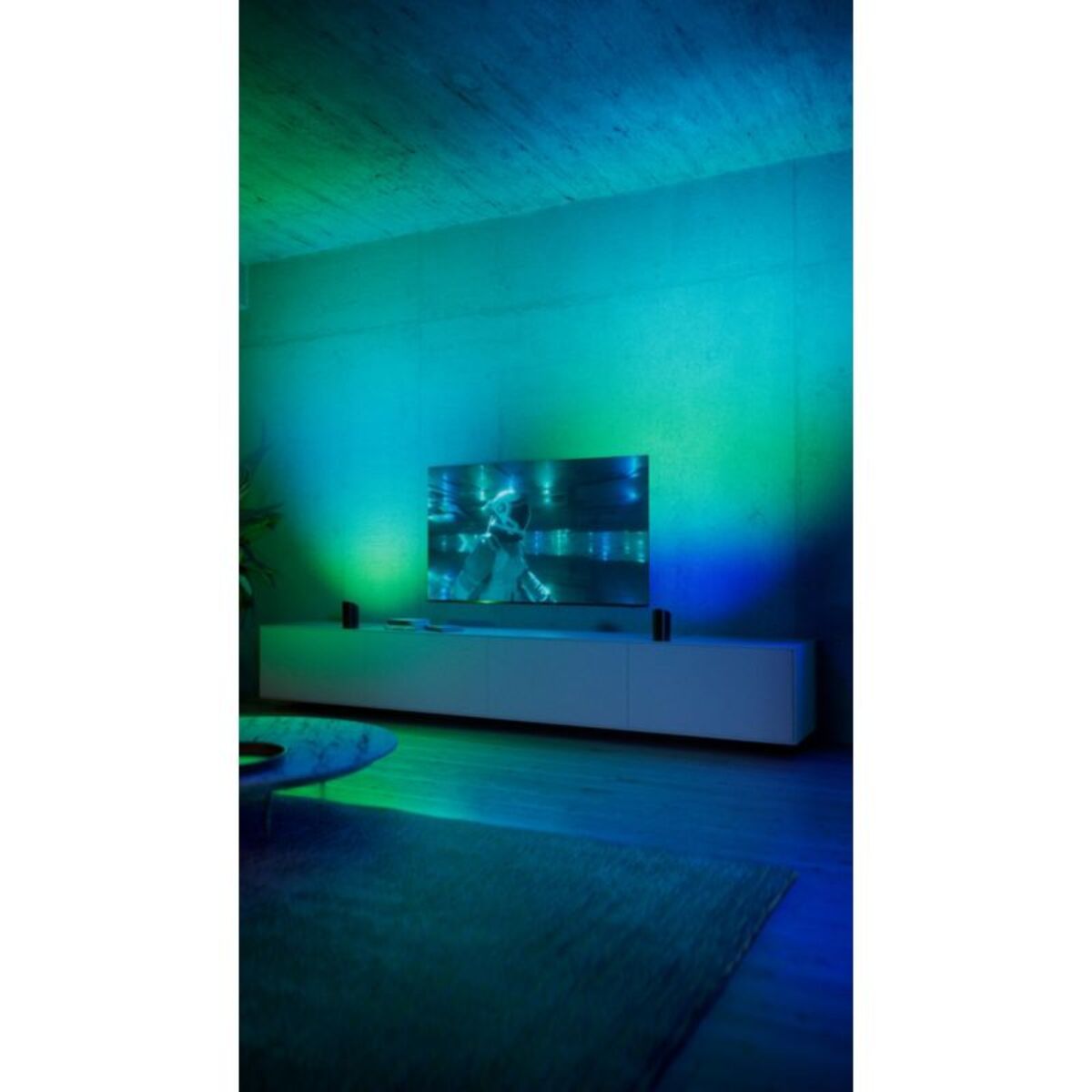 Lampe connectée PHILIPS HUE Play Wall washer Noir x2 White&Color gra