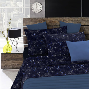 COMPLETO LETTO FASHION MADE IN ITALY MICROFIBRA- ORIONE PIAZZA E MEZZA