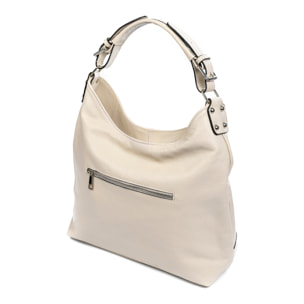 Ascoli bolso de hombro piel auténtica dollaro